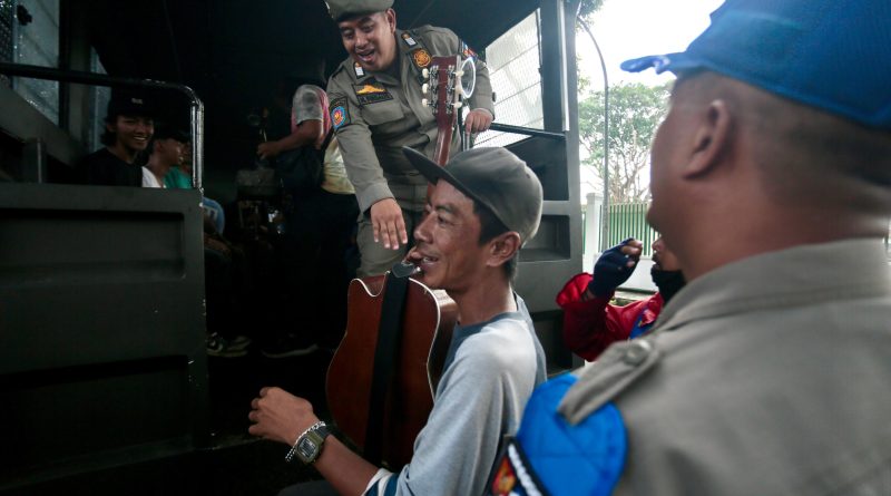 56 Pengamen Terjaring, Pemkot Lakukan Penertiban