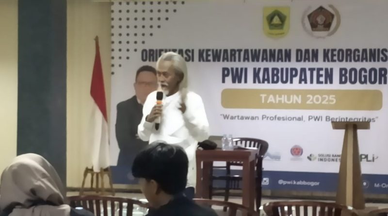 Rekrut Wartawan Profesional Dan Berintegritas, PWI Kabupaten Bogor Gelar OKK