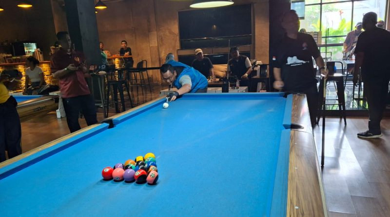 Turnamen Billiard Bola 8 Jadi Panggung Ketangkasan Wartawan Depok