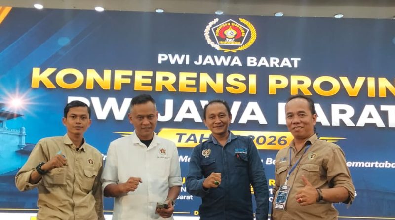 Unggul 444 Suara, Tantan Sulthon Bukhawan Dipercaya Pimpin PWI Jabar